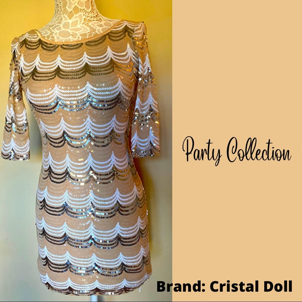 Romantic Sequin Dress